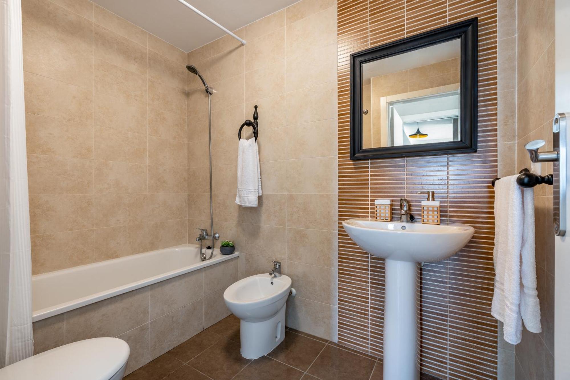 Bonito Apartamento En La Playa Con Piscina ตอร์เรนูเอวา ภายนอก รูปภาพ